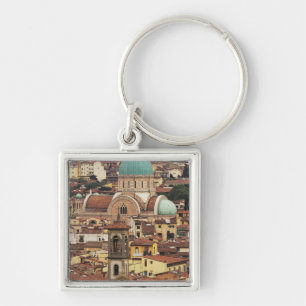 Aussicht auf Florenz, Italien von der Piazza Schlüsselanhänger