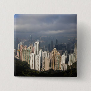 Aussicht auf Hongkong vom Gipfel Button