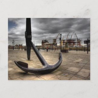 Aussicht auf Liverpool Postkarte