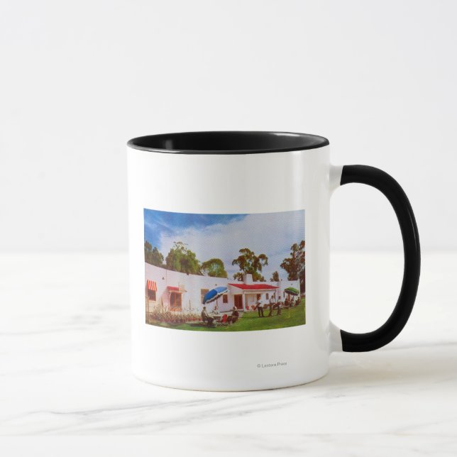 Aussicht auf Los Serranos Golf & Country Tasse (Rechts)