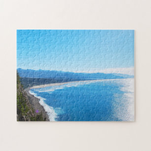 Aussicht auf Manzanita Beach, Oregon Coast