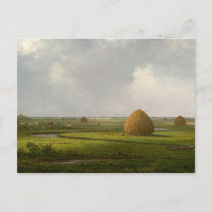 Aussicht auf Marshfield, 1876 von Martin Johnson H Postkarte