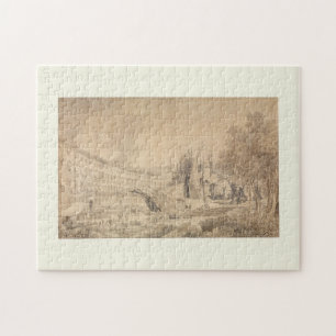 Aussicht auf Messina Harbour - Louis Francois Cass