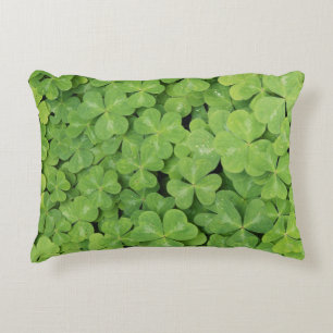 Aussicht auf Oxalis Oregana Wald Sorrel Foliage Dekokissen