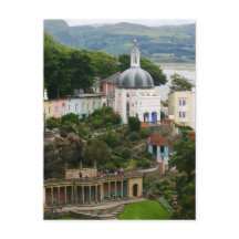 Aussicht auf Portmeirion Estuary Gwynedd, Nordwale