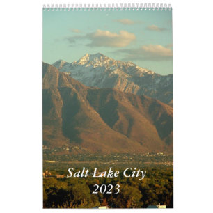 Aussicht auf Salt Lake City - Kalender 2023