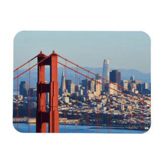 Aussicht auf San Francisco durch die Golden Gate B Magnet