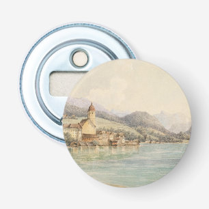 Aussicht auf St. Wolfgang am Wolfgangsee Carl Lafi Flaschenöffner
