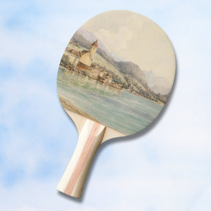 Aussicht auf St. Wolfgang am Wolfgangsee Carl Lafi Tischtennis Schläger