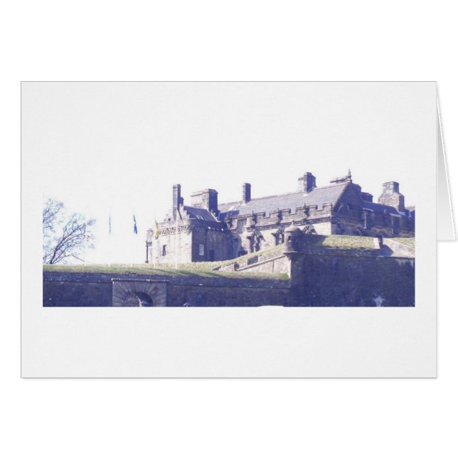 Aussicht auf Stirling Castle (Vorderseite (Horizontal))