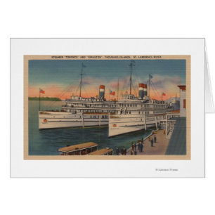 Aussicht auf Toronto & Kingston auf St. Lawrence R