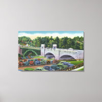 Aussicht auf US-Hwy Route 9 Bridge