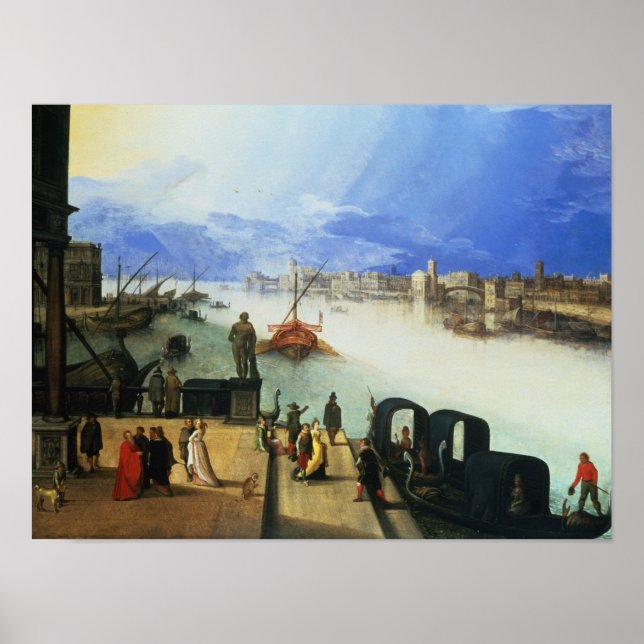 Aussicht auf Venedig 2 Poster (Vorne)