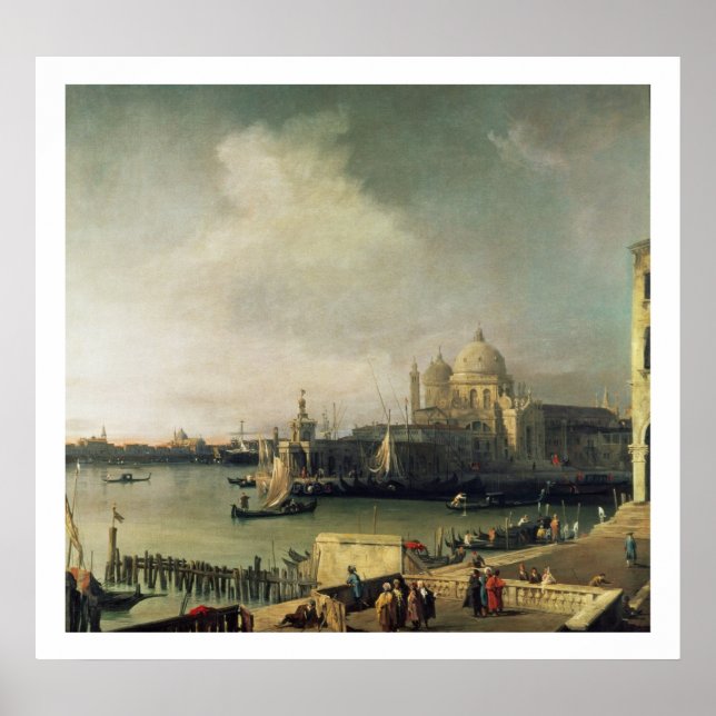Aussicht auf Venedig Poster (Vorne)