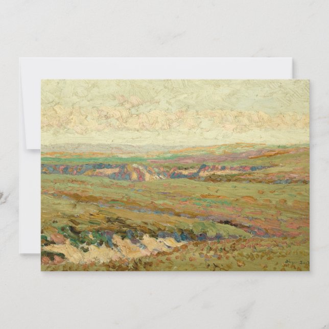 Aussicht auf Western Kansas | Birger Sandzén (Vorderseite)