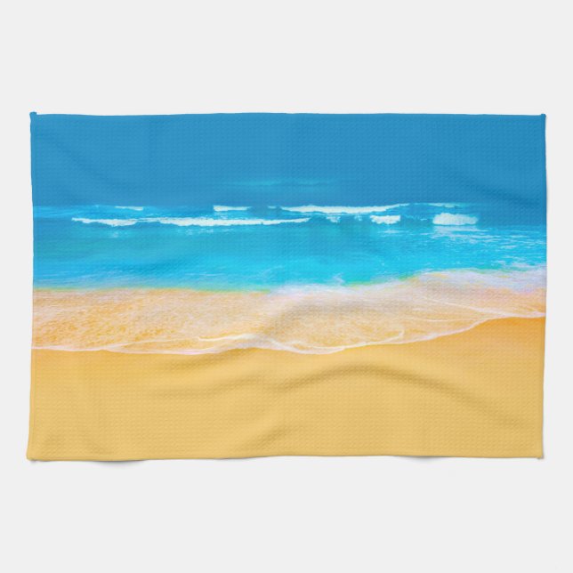 Aussicht aufs Meer Geschirrtuch (Horizontal)