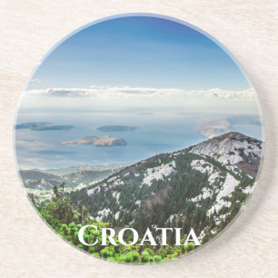 Aussicht aufs Meer vom Untersetzer