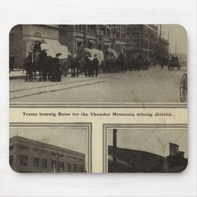 Aussicht, Boise, Idaho Mousepad (Vorne)
