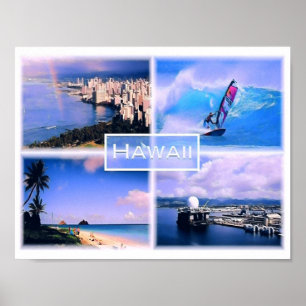 Aussicht Honolulu - The Perouse - Lanikai Beach Oa Poster