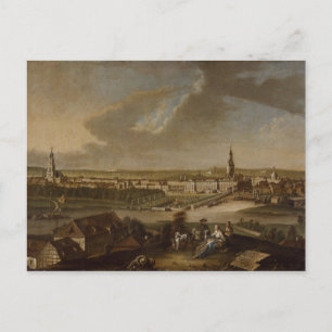 Aussicht über Potsdam von Brauhausberg, 1772 Postkarte