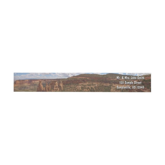 Aussicht vom Canyon Rim Trail Centro Cattedrale S. (Person)