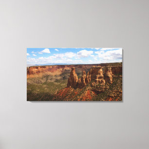 Aussicht vom Canyon Rim Trail Centro Cattedrale S. Leinwanddruck
