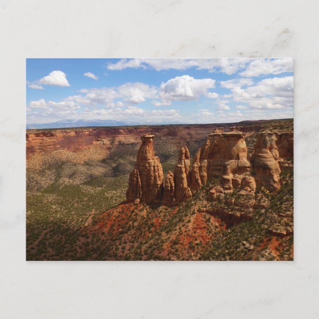 Aussicht vom Canyon Rim Trail Centro Cattedrale S. Postkarte (Vorderseite)