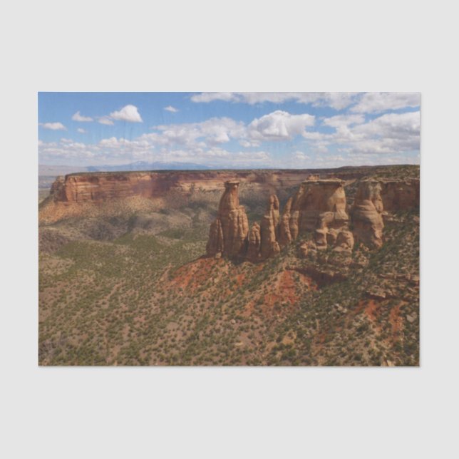 Aussicht vom Canyon Rim Trail Centro Cattedrale S. Seidenpapier (Vorderseite)