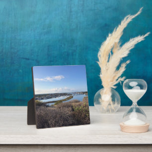 Aussicht vom Castaways Park, Newport Beach, CA, Fotoplatte