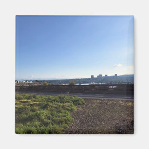 Aussicht vom Castaways Park, Newport Beach, CA, Magnet