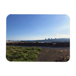 Aussicht vom Castaways Park, Newport Beach, CA, Magnet