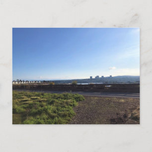 Aussicht vom Castaways Park, Newport Beach, CA, Postkarte