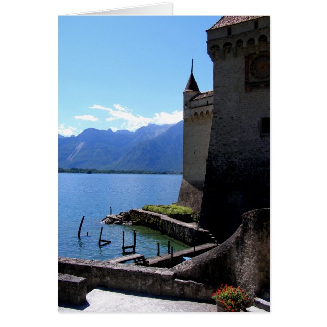 Aussicht vom Chateau de Chillon (Vorne)