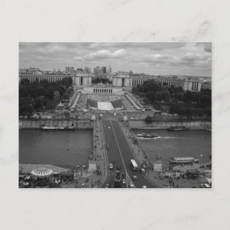 Aussicht vom Eifelturm Postkarte