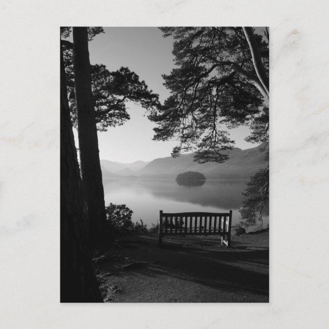 Aussicht vom Friar's Crag: Derwentwater, Cumbria Postkarte (Vorderseite)