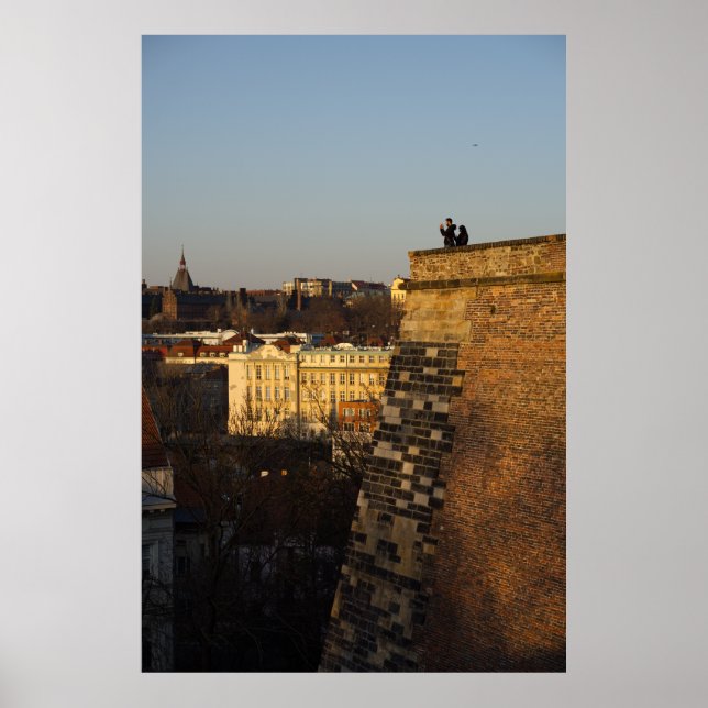 Aussicht vom Hillfort Poster (Vorne)