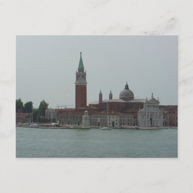Aussicht vom Inside Doges Palace, Venedig 3 Postkarte (Vorderseite)