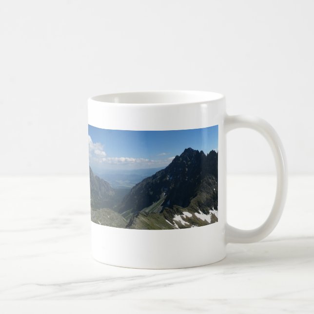 Aussicht vom Koprowa Pass, Tatra Kaffeetasse (Rechts)