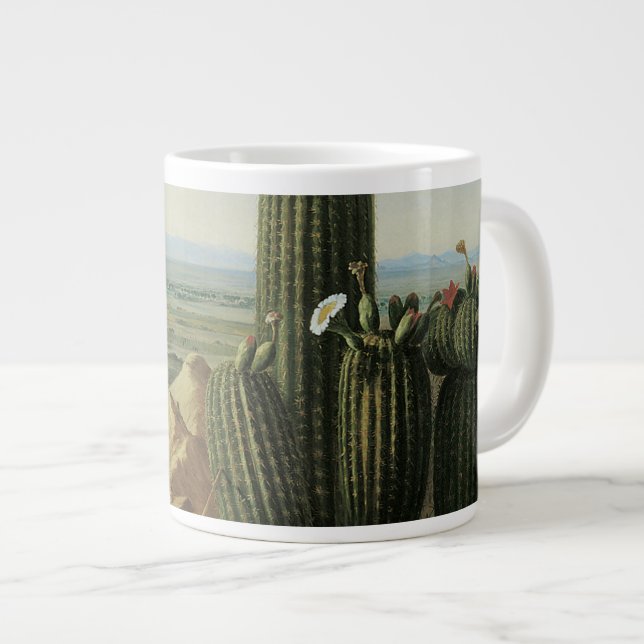 Aussicht vom Maricopa Berg in der Nähe von Rio Gil Jumbo-Tasse (Vorderseite Rechts)
