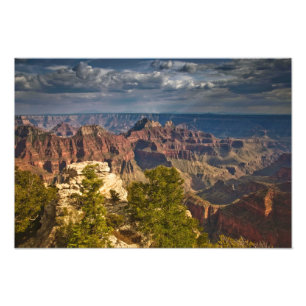 Aussicht vom North Rim Visitor Center - Grand Fotodruck