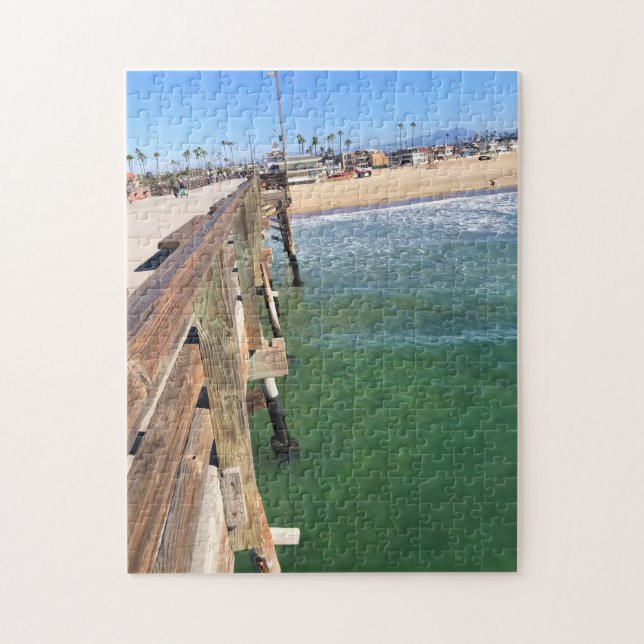 Aussicht vom Pier, Newport Beach, Kalifornien (Vertikal)