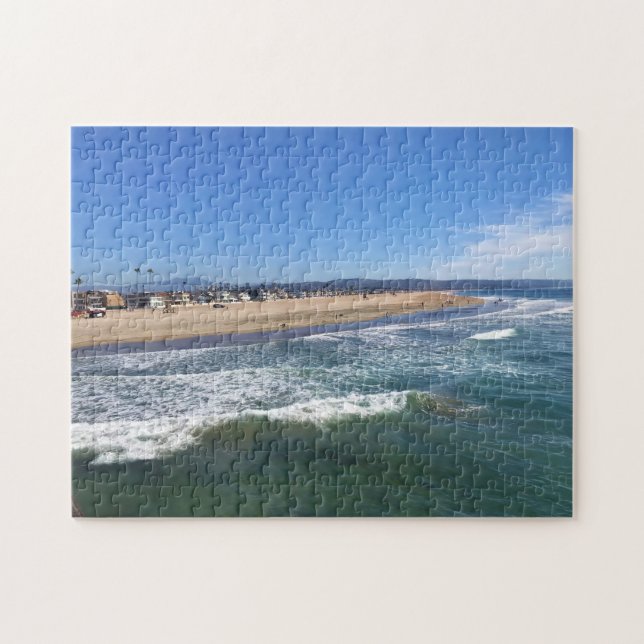 Aussicht vom Pier, Newport Beach, Kalifornien (Horizontal)