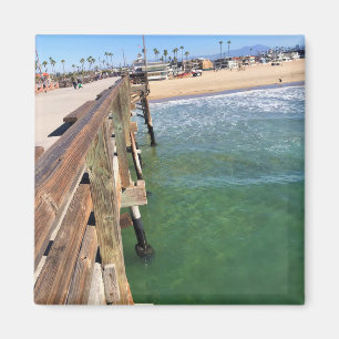 Aussicht vom Pier, Newport Beach, Kalifornien Magnet