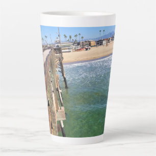 Aussicht vom Pier, Newport Beach, Kalifornien Milchtasse