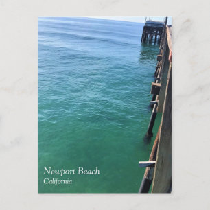 Aussicht vom Pier, Newport Beach, Kalifornien Postkarte