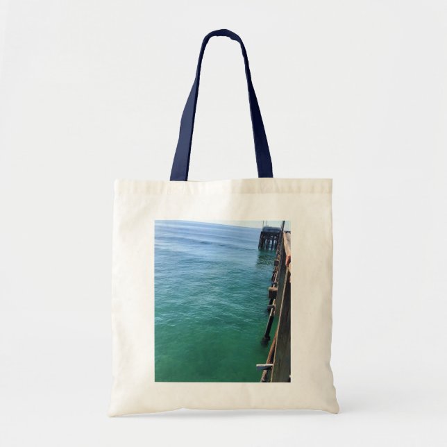Aussicht vom Pier, Newport Beach, Kalifornien Tragetasche (Vorne)