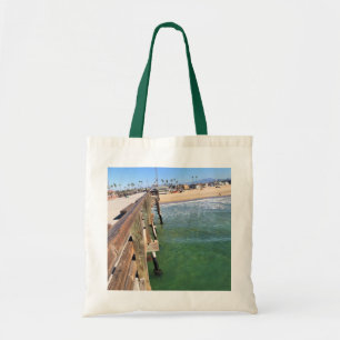 Aussicht vom Pier, Newport Beach, Kalifornien Tragetasche