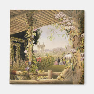 Aussicht vom rustikalen Platz, Shrublands, von "Th Magnet