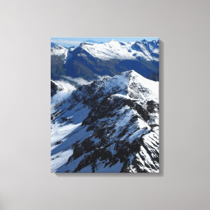 Aussicht vom Schilthorn, Schweiz Leinwanddruck