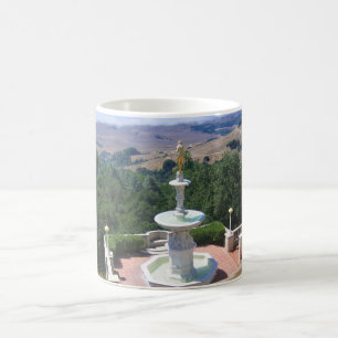 Aussicht vom Schloss Hearst, San Simeon, Kaliforni Kaffeetasse